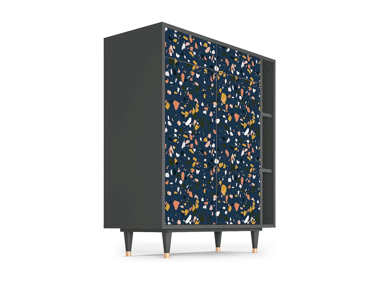 Buffet - 96х110х41 cm - BS6 - Night Sky Langhterns, Anthracite