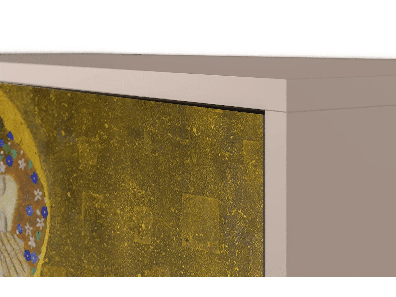 Aparador - 115х84х41 cm - S3 - The Kiss by Klimt , Latte