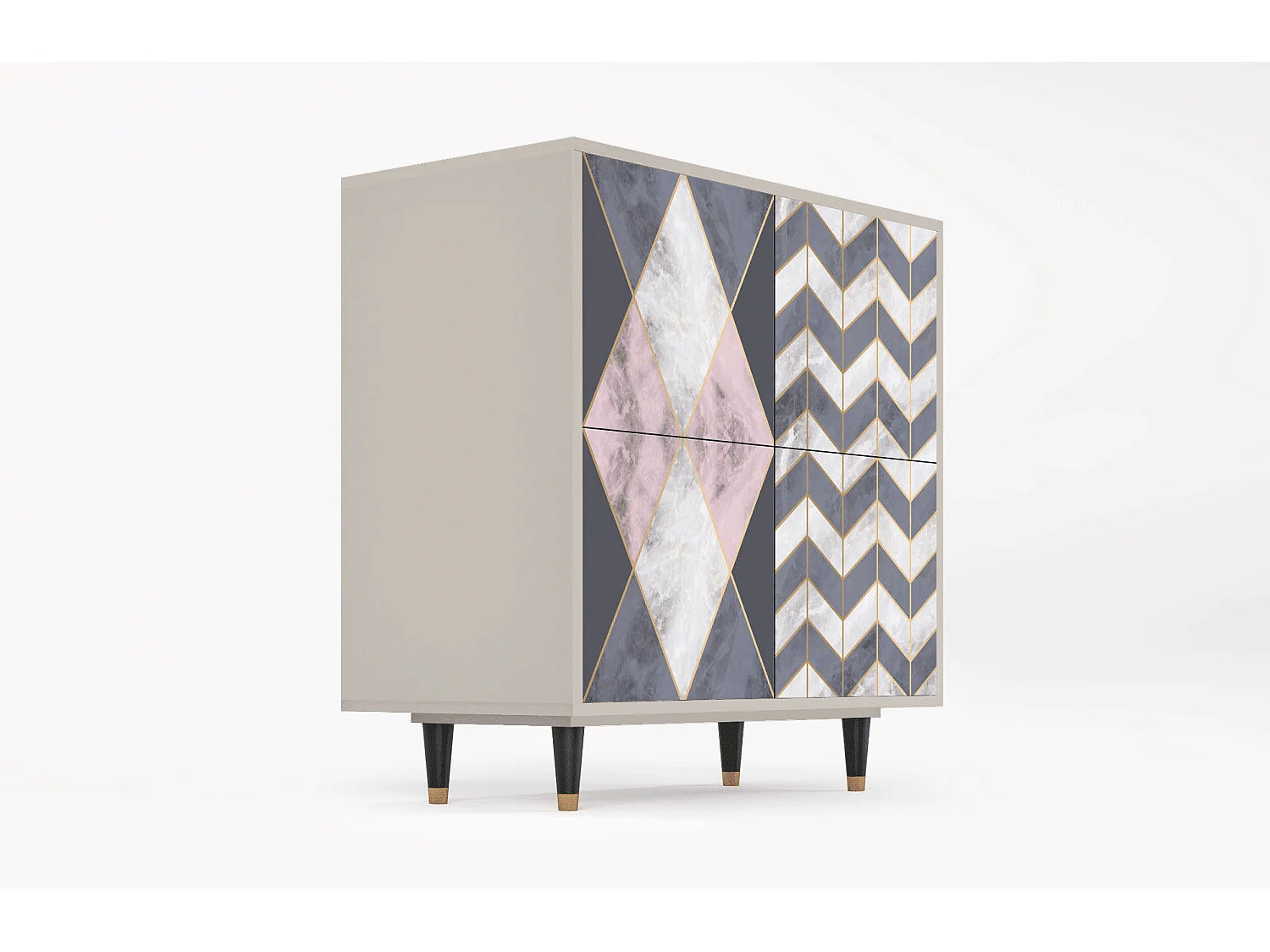 Buffet - 94x96x48 cm - BS3 - Ideal Harmony, Sable