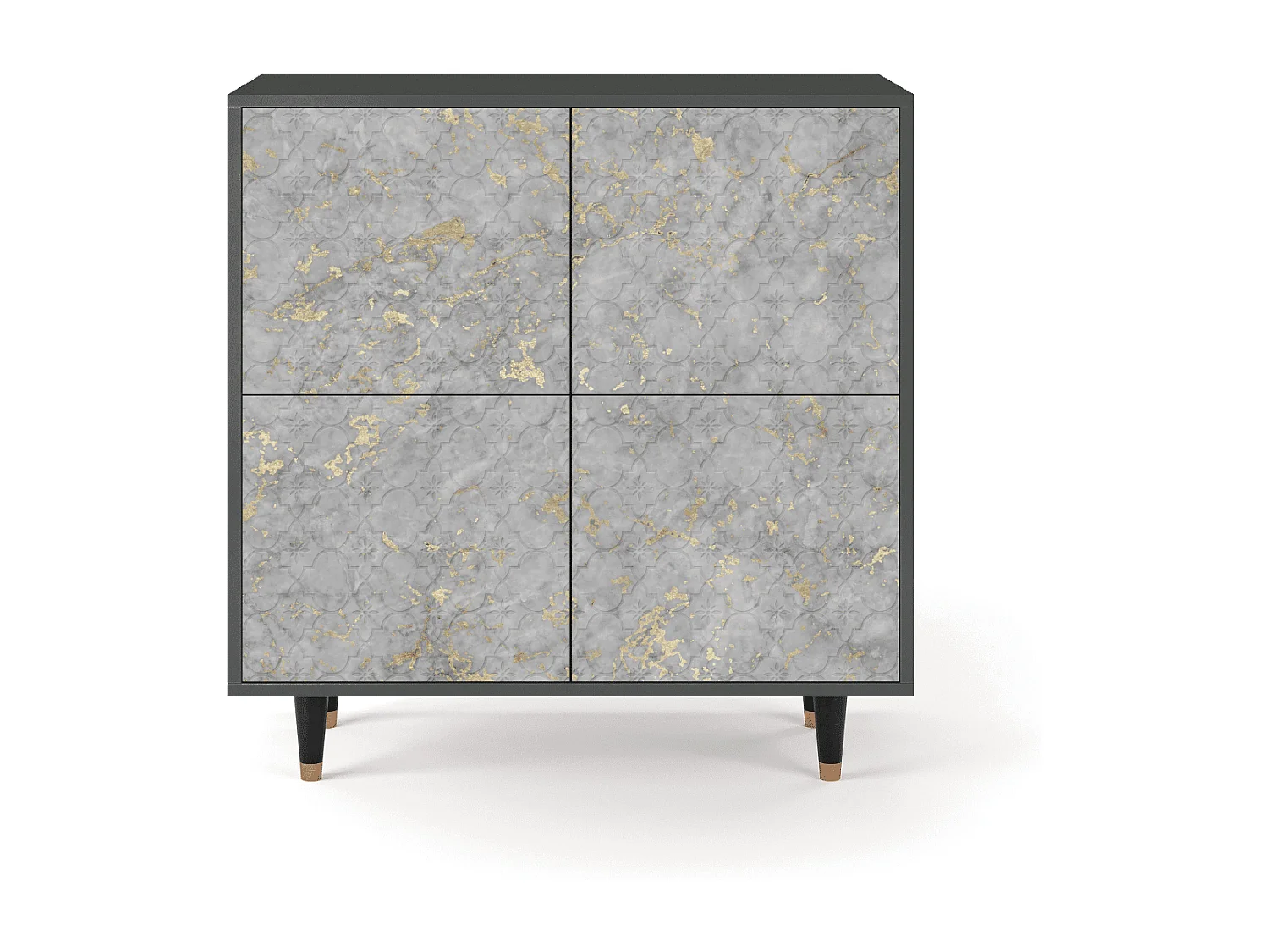 Aparador - 94x96x48 cm - BS3 - Mariana Trench, Antracite