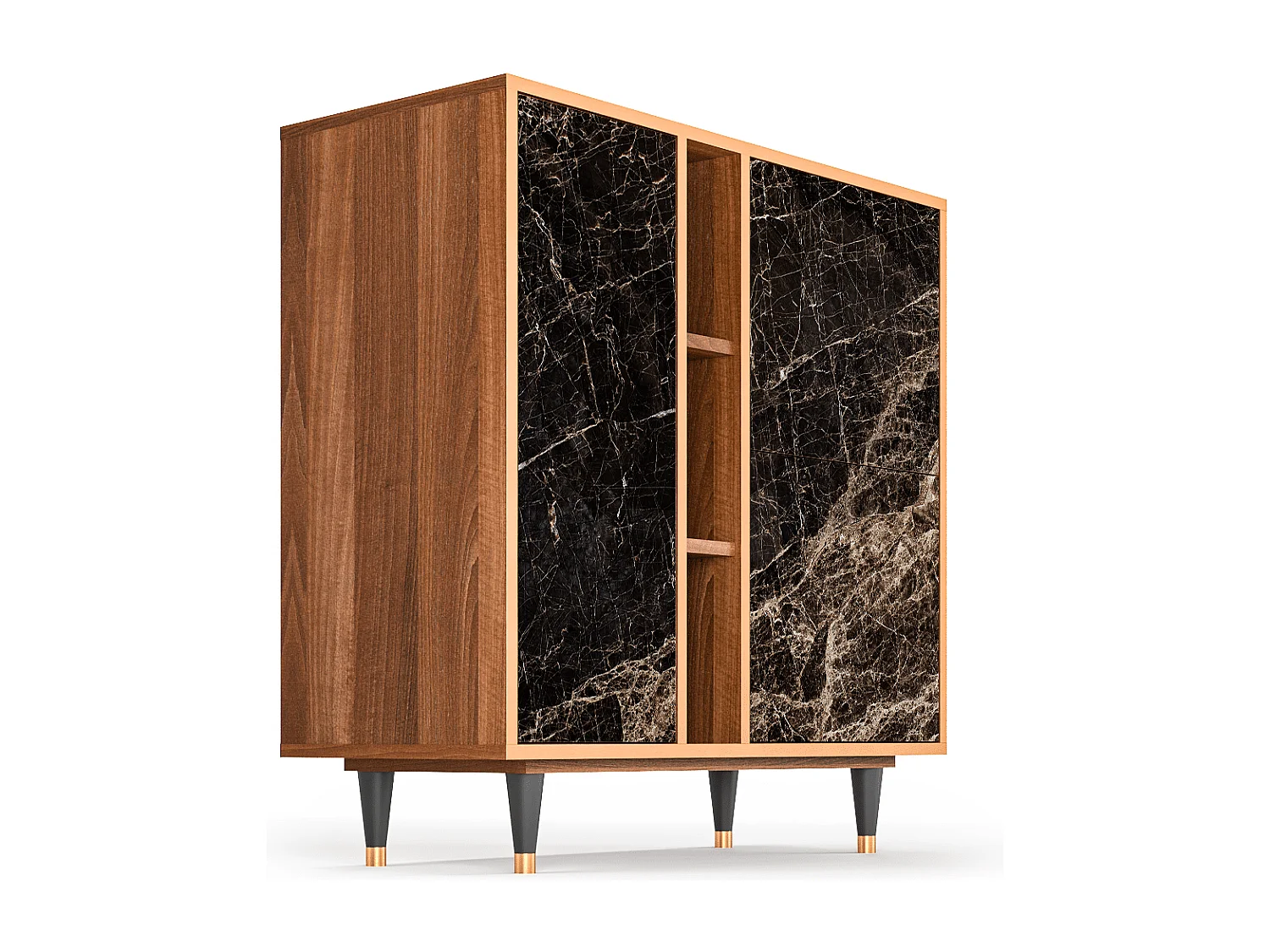 Buffet - 94х96х41 cm - BS5 - Night Abyss, Noyer