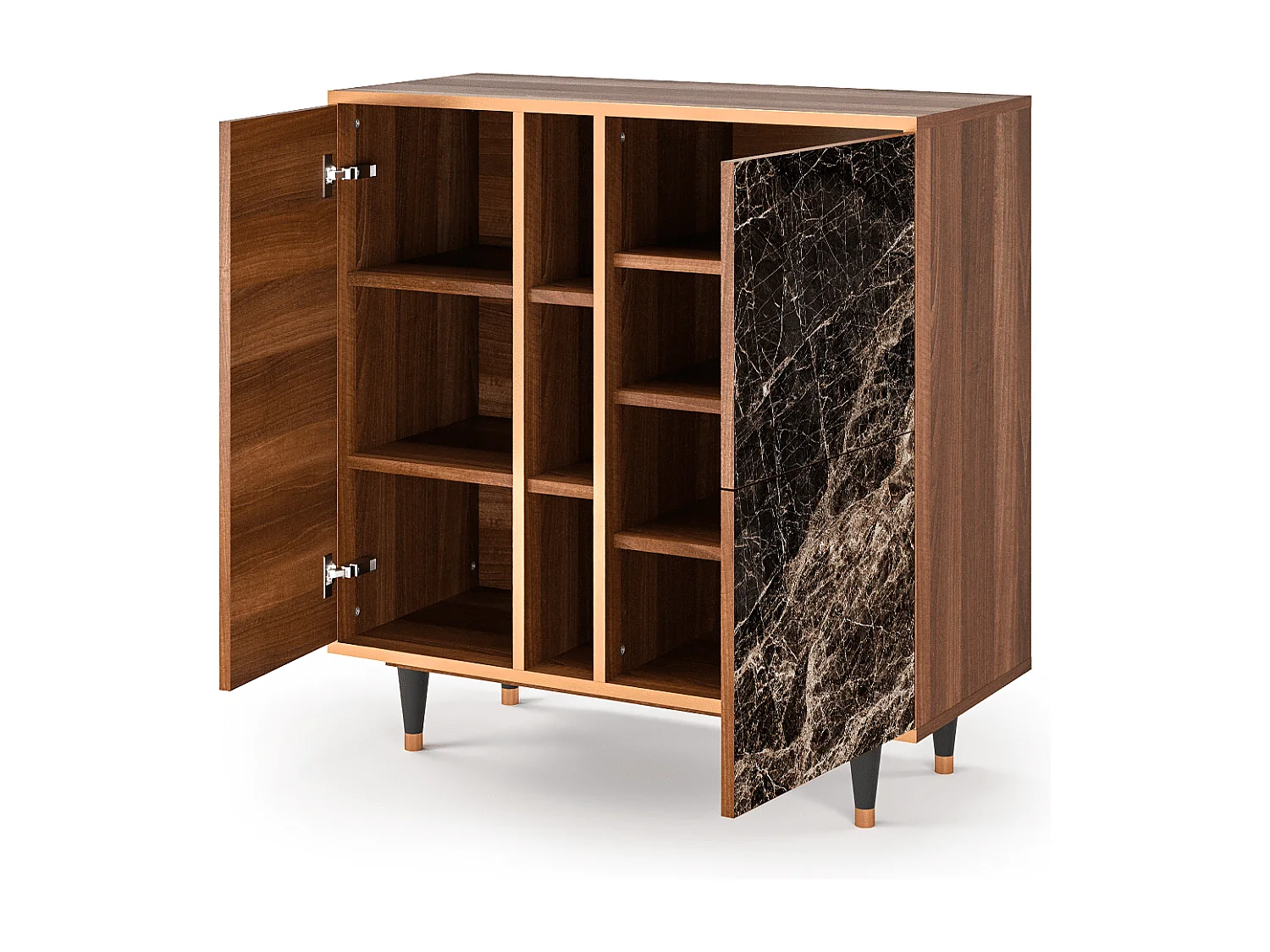 Buffet - 94х96х41 cm - BS5 - Night Abyss, Noyer