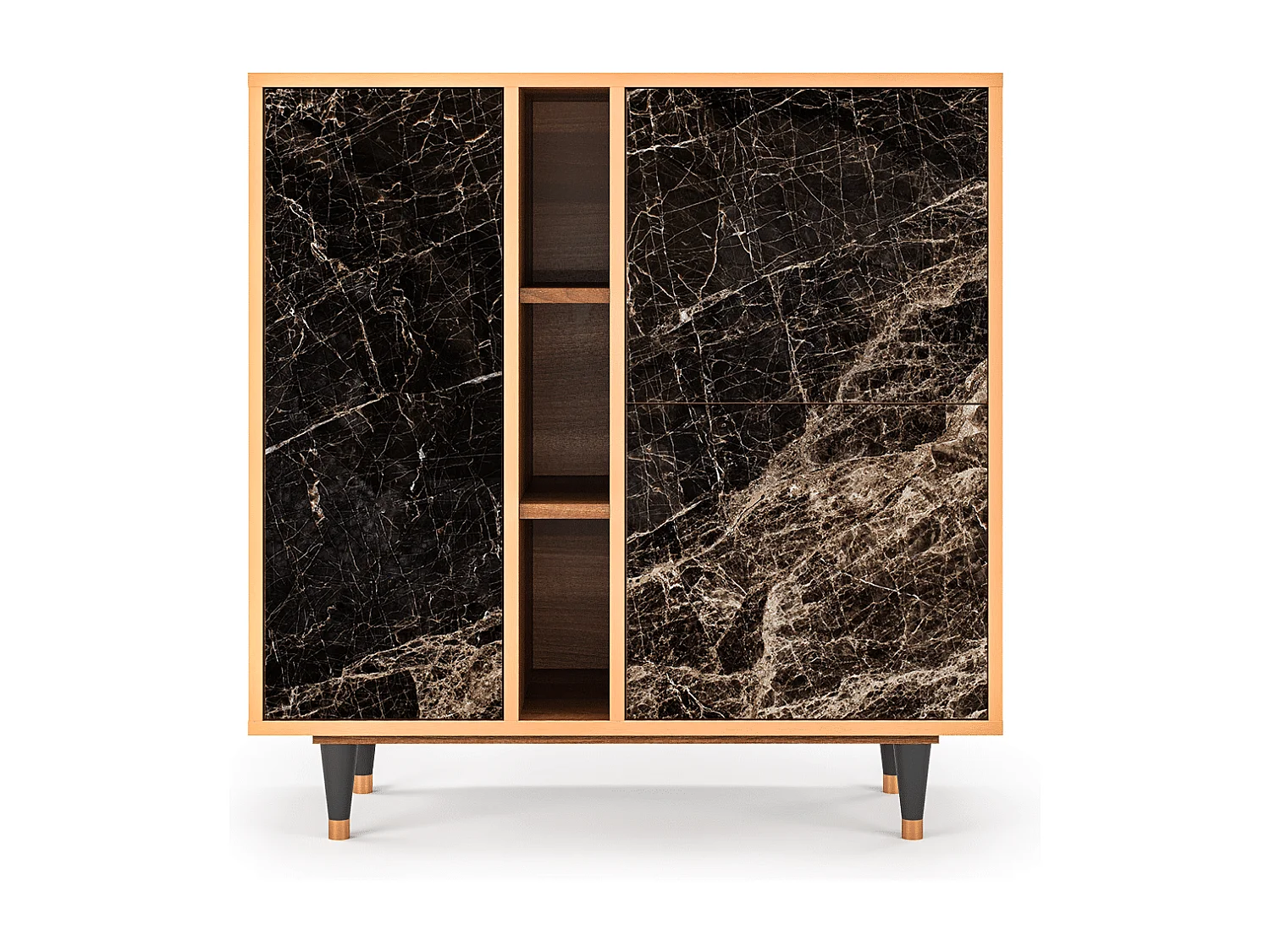 Buffet - 94х96х41 cm - BS5 - Night Abyss, Noyer