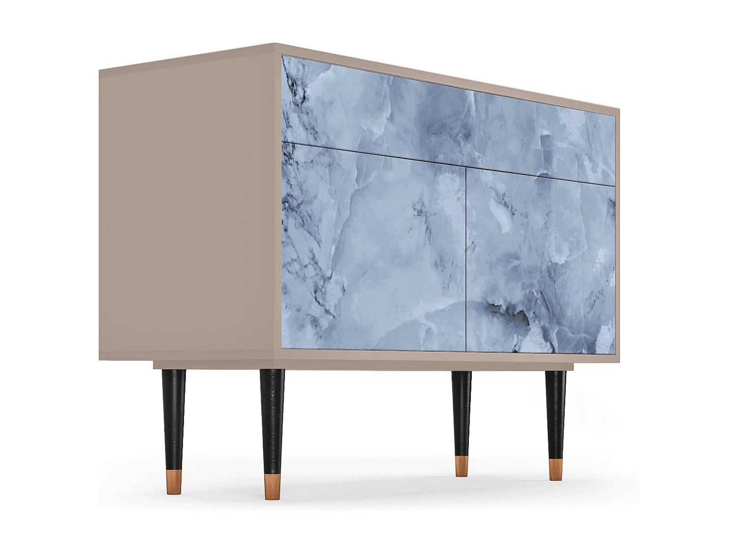 Kredens - 115x85x48 cm - BS4 - Feather Ice, Latte