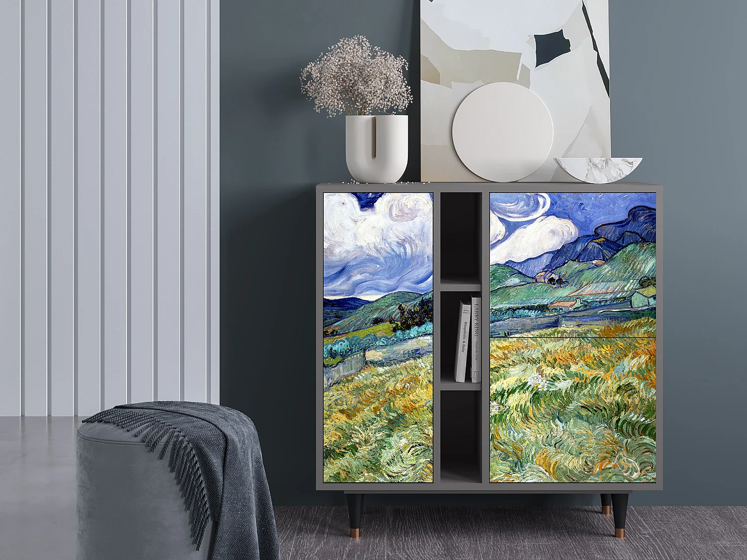 Buffet - 94х96х41 cm - BS5 - Landscape, Gris