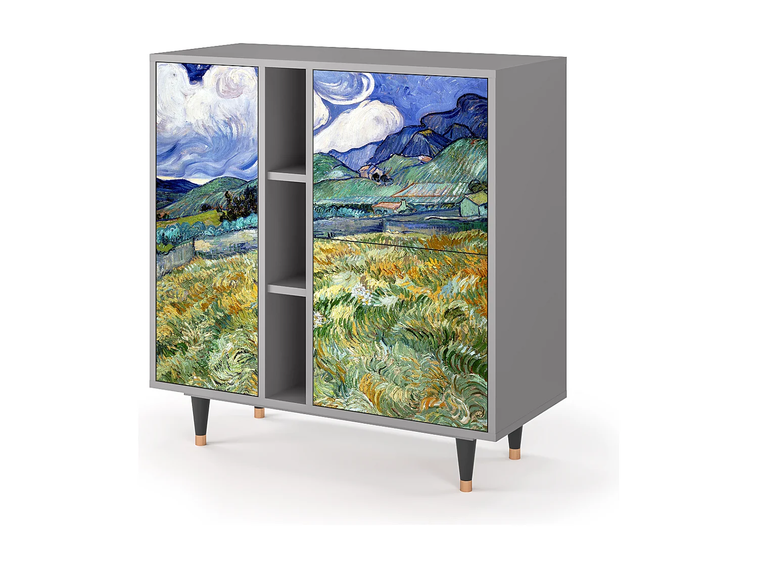 Buffet - 94х96х41 cm - BS5 - Landscape, Gris