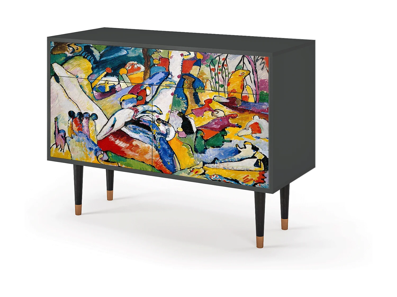 Credenza - 115x85x48 cm - BS4 - Improvisation 26  , Antracite