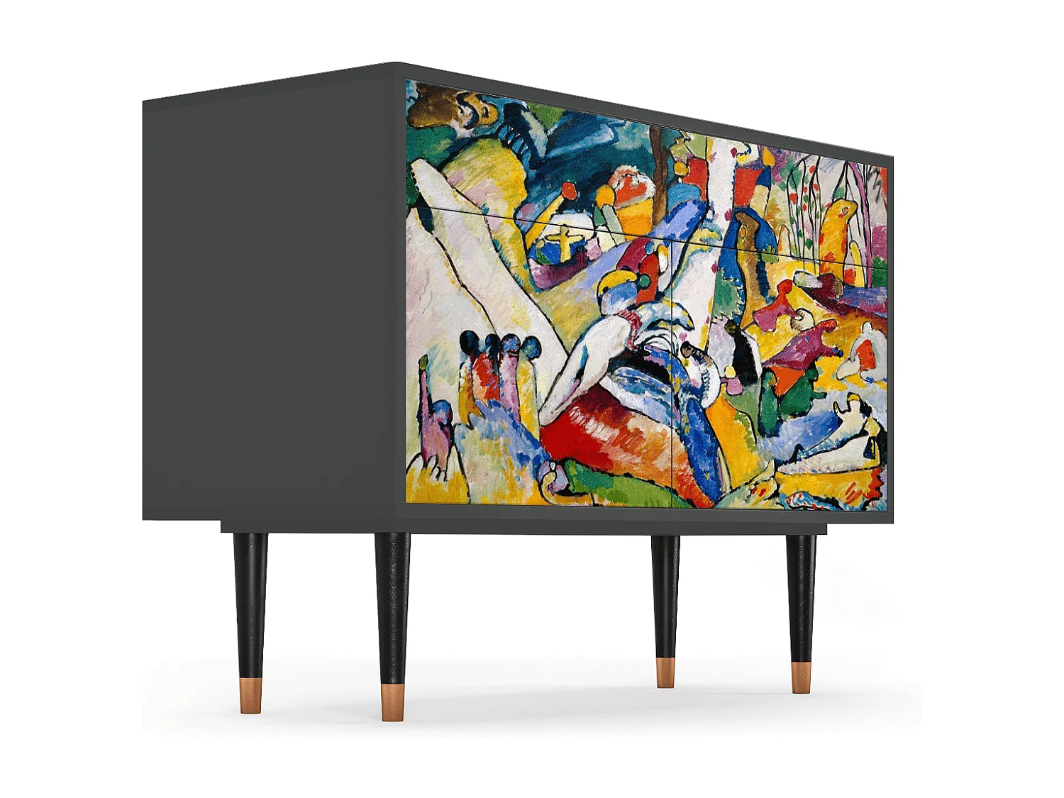 Credenza - 115x85x48 cm - BS4 - Improvisation 26  , Antracite