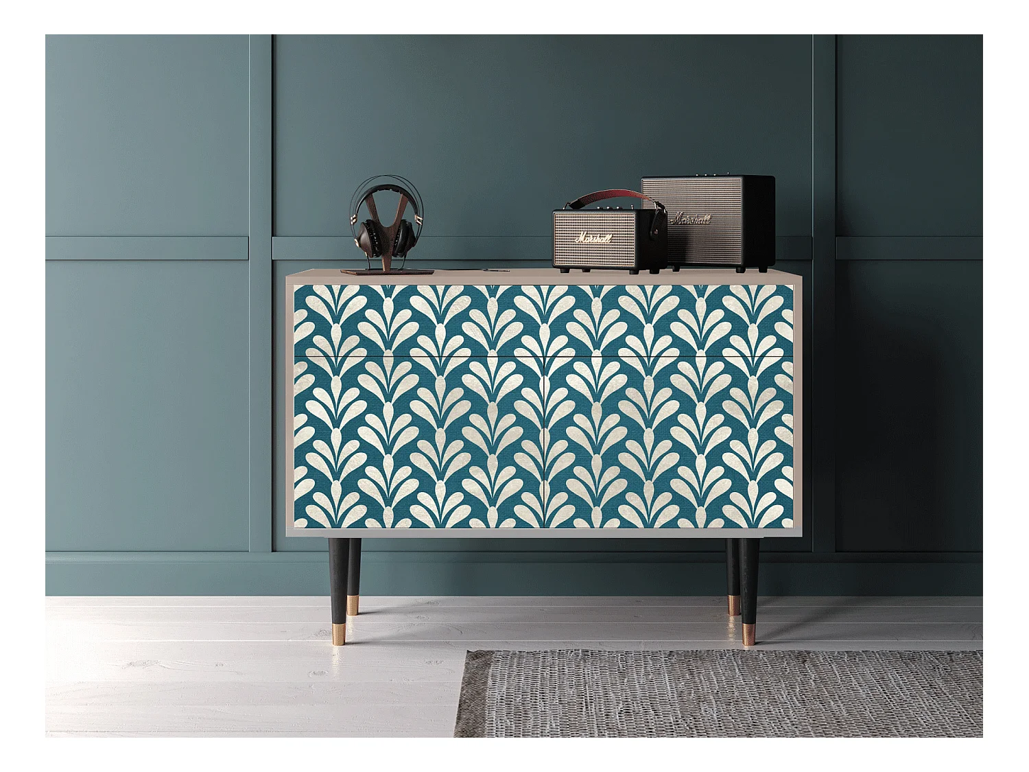 Sideboard - 115x85x48 cm - BS4 - Milky Tears, Latte
