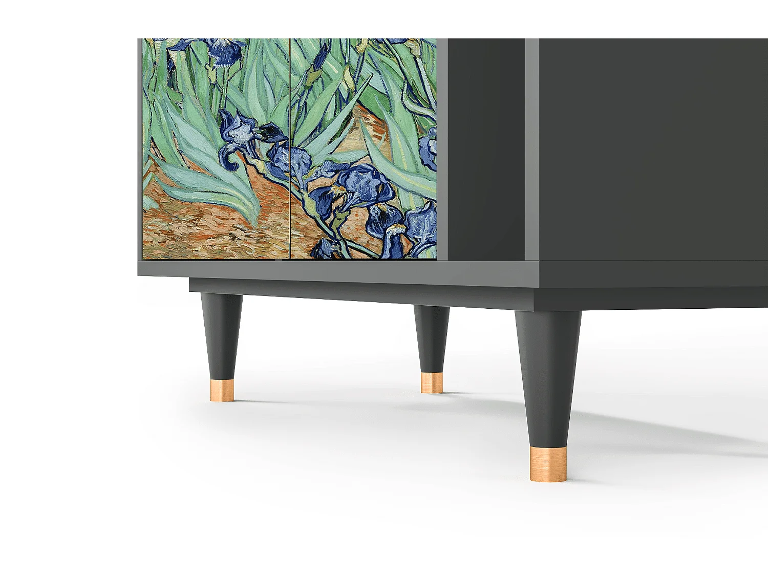 Buffet - 96х110х41 cm - BS6 - Irises , Anthracite