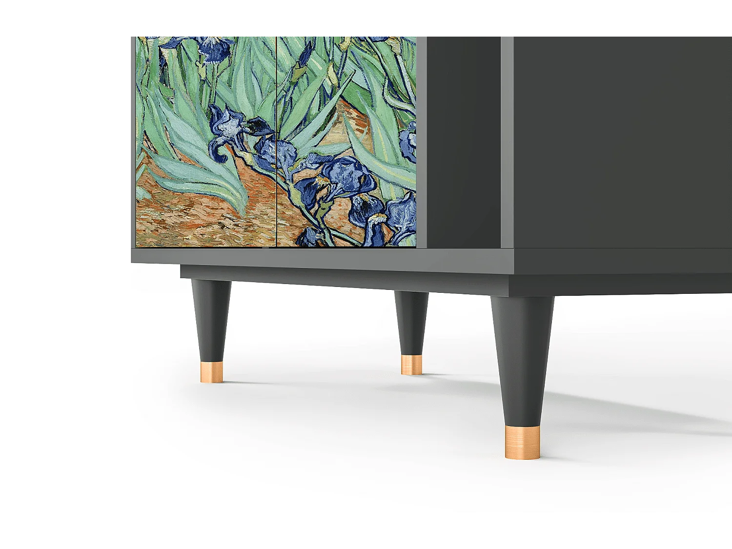 Credenza - 96х110х41 cm - BS6 - Irises , Antracite