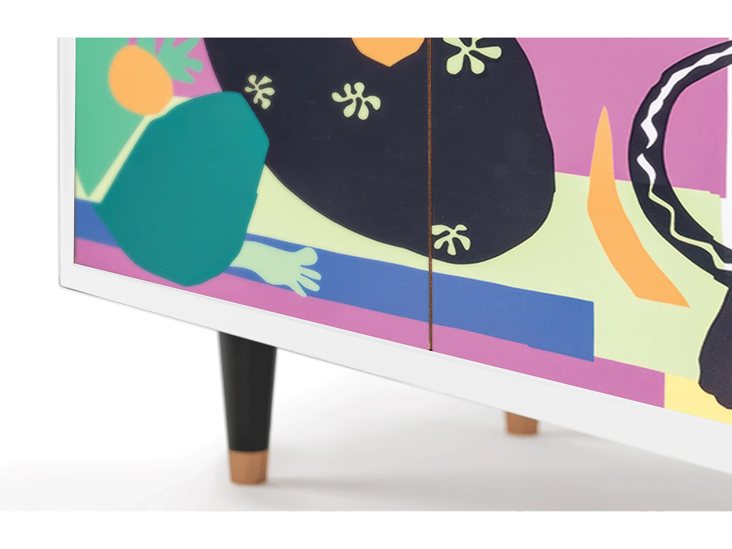 Buffet - 94x96x48 cm - BS3 - La Tristesse du Roi, Blanc