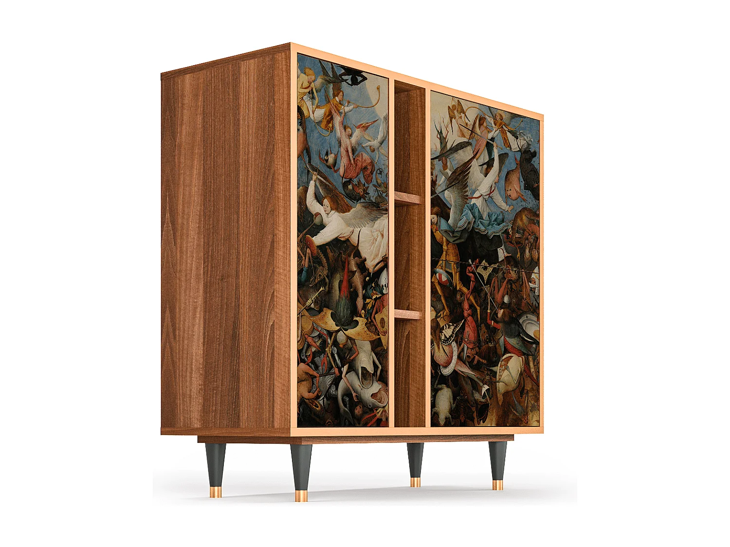 Buffet - 94х96х41 cm - BS5 - The Fall, Noyer