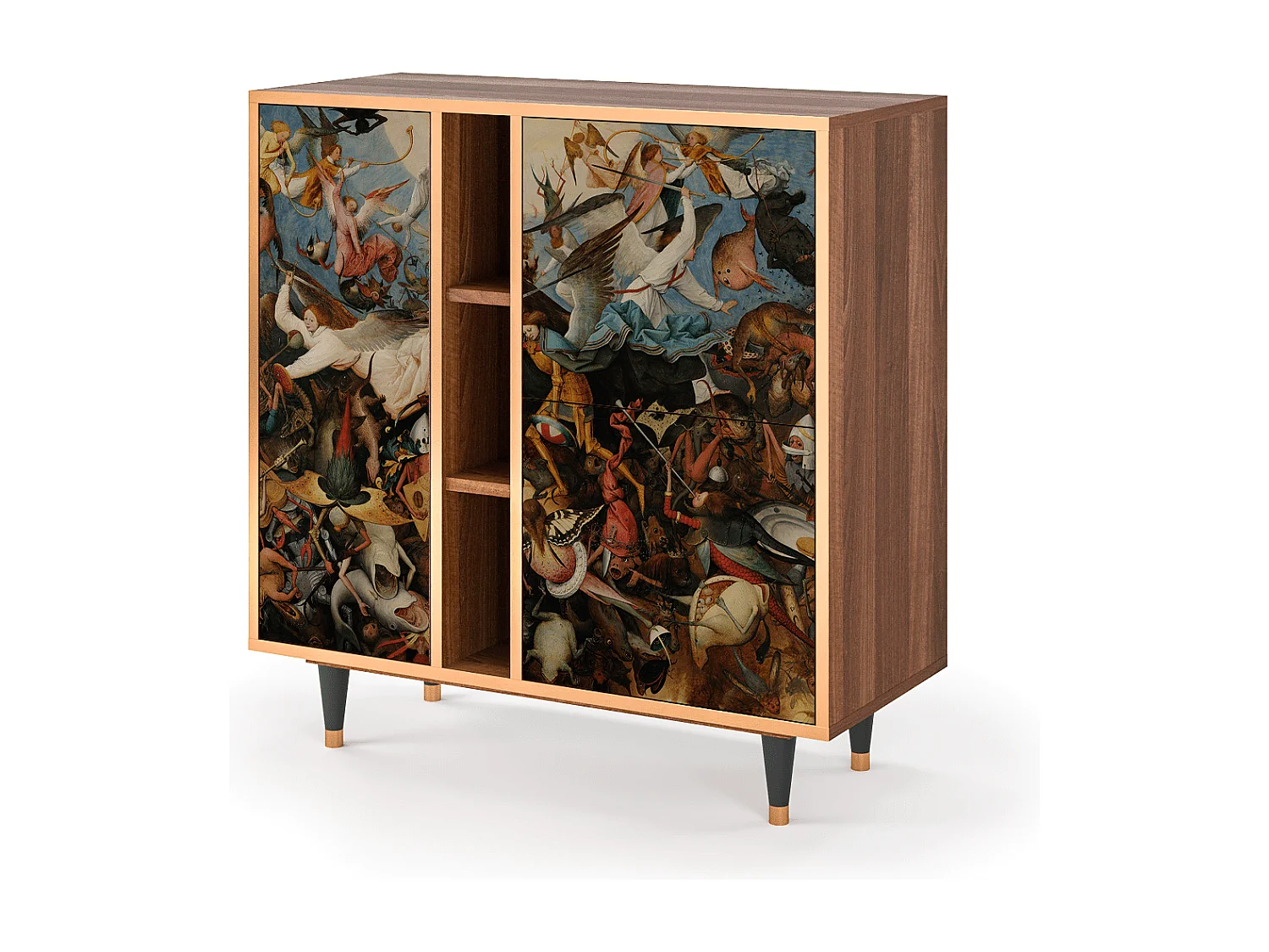 Buffet - 94х96х41 cm - BS5 - The Fall, Noyer