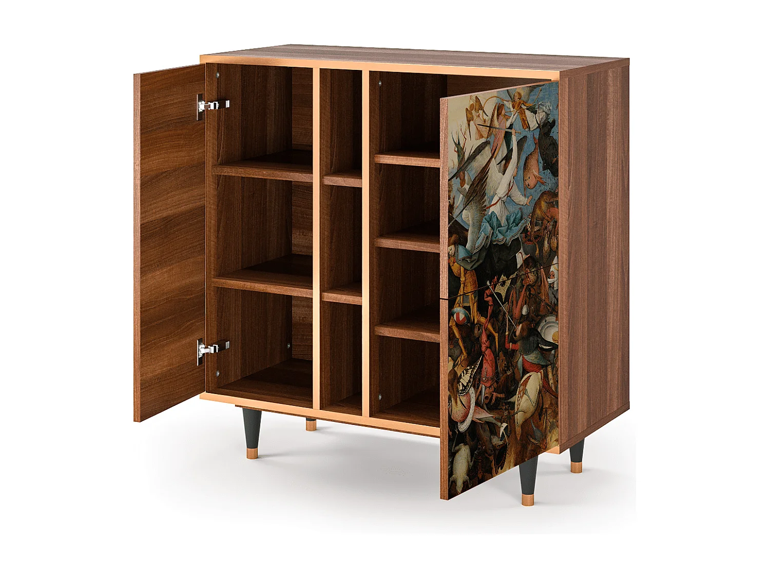 Aparador - 94х96х41 cm - BS5 - The Fall, Nogal