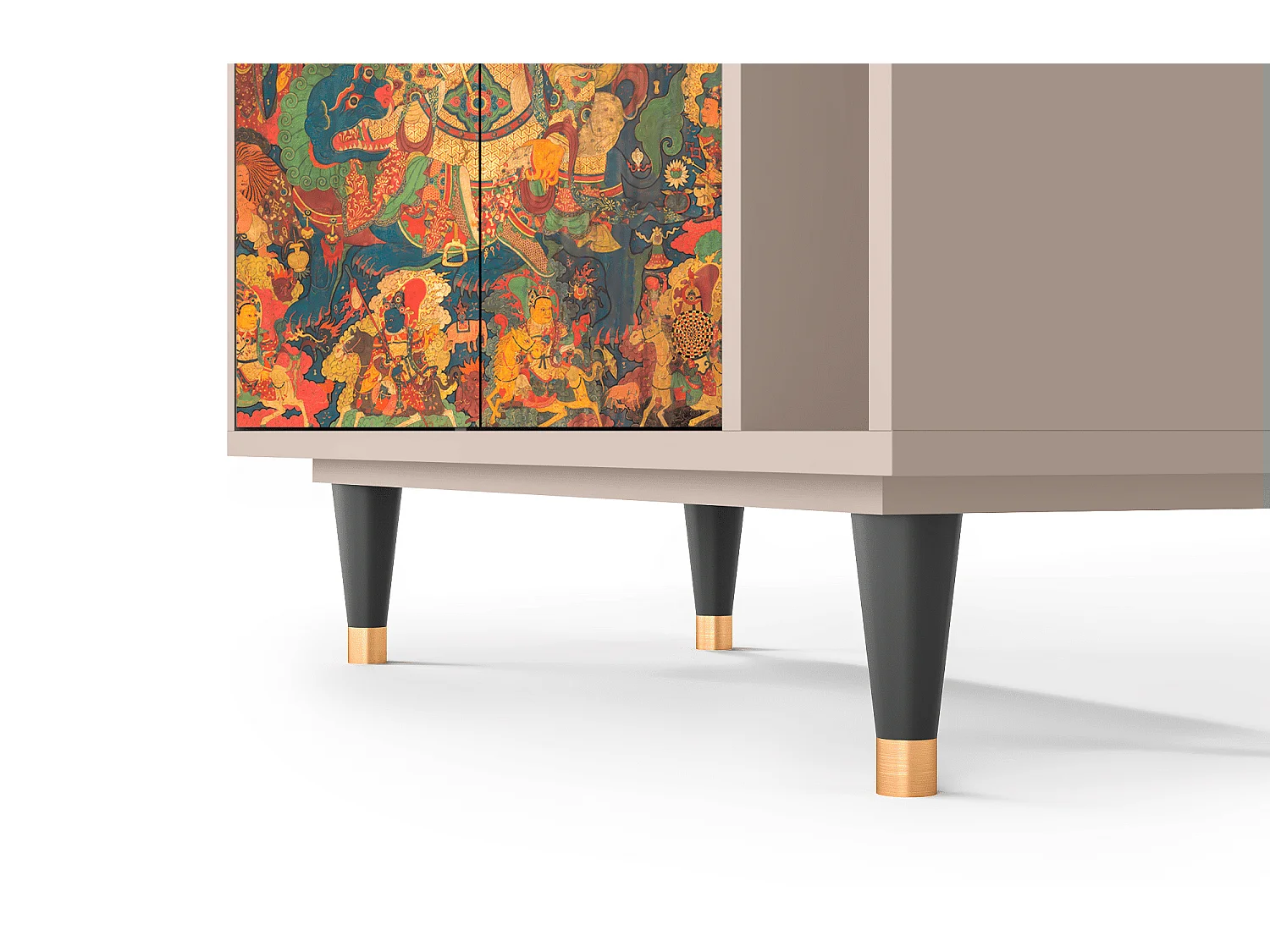 Kredens - 96х110х41 cm - BS6 - God by Vaisravana , Latte