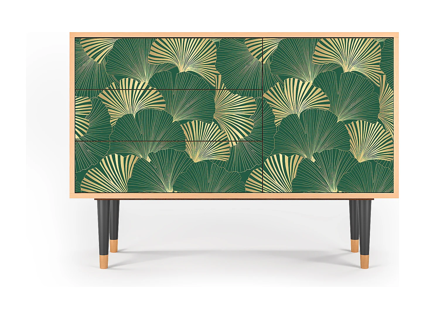 Credenza - 115х84х41 cm - S3 - Gold Ginkgo, Noce