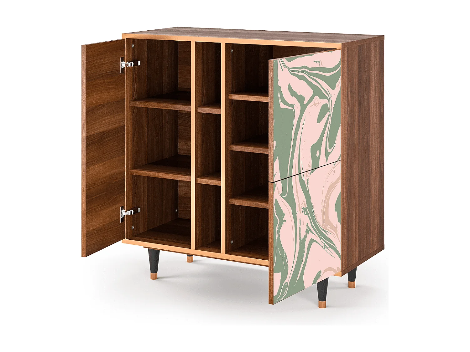 Buffet - 94х96х41 cm - BS5 - Aquarelle, Noyer