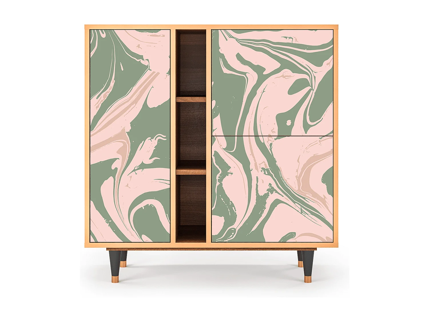 Buffet - 94х96х41 cm - BS5 - Aquarelle, Noyer