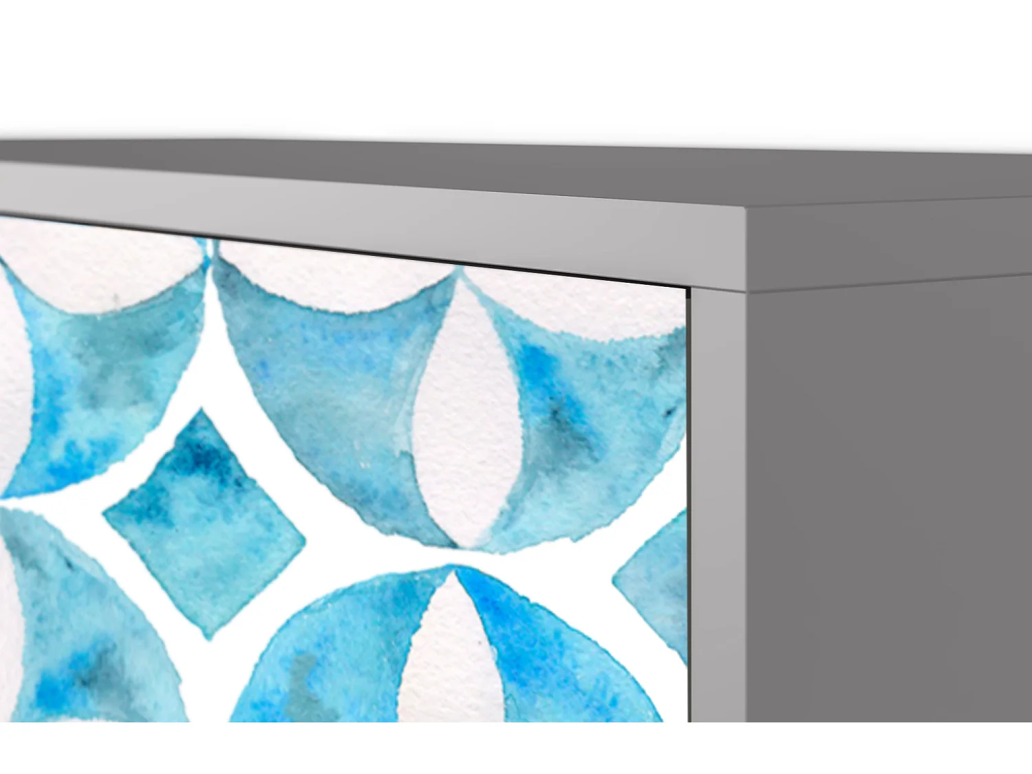 Kredens - 115х84х41 cm - S3 - Porto Mood, Szary