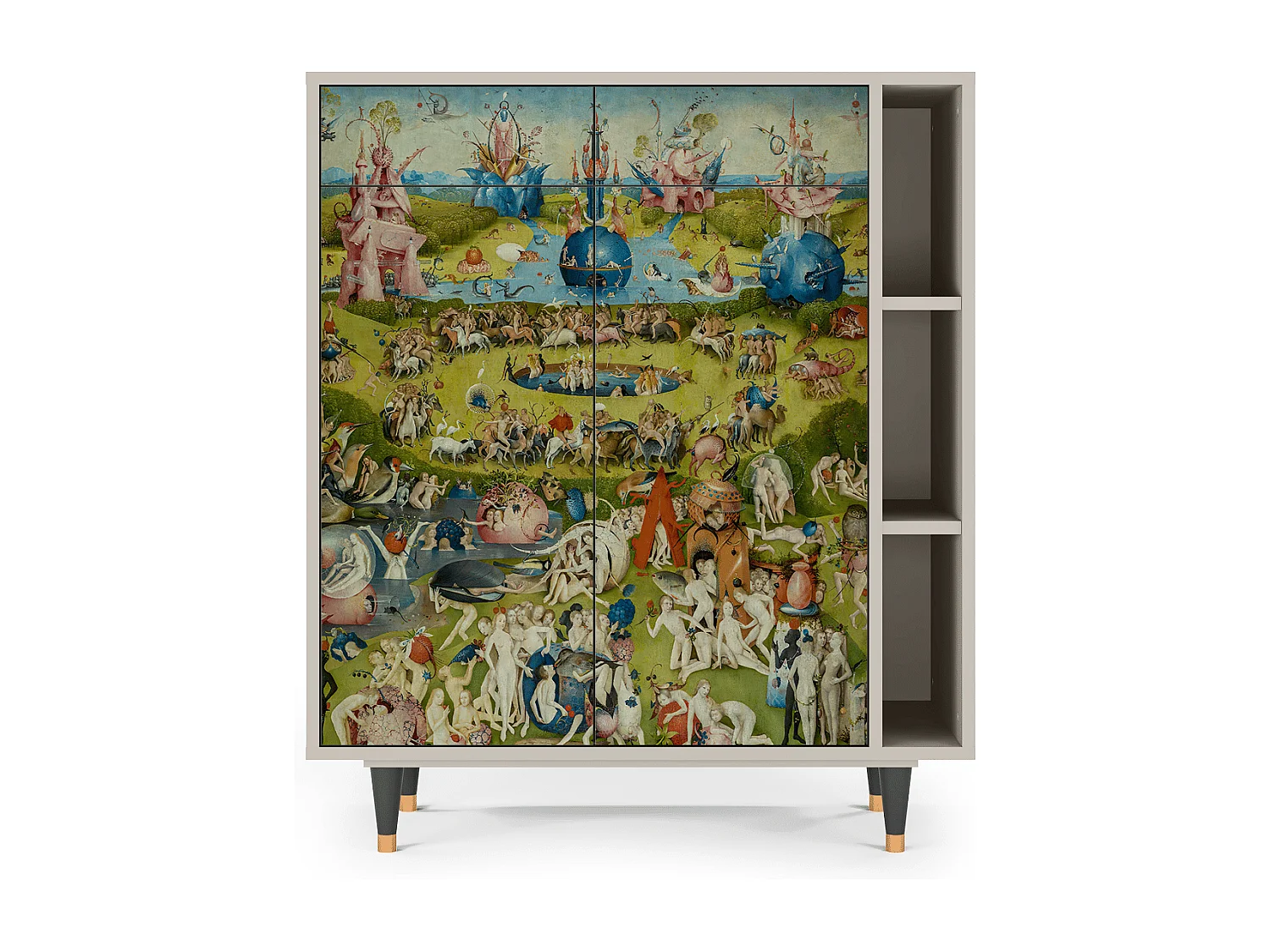 Kredens - 96х110х41 cm - BS6 - The Garden 2 by Bosch, Piaskowy