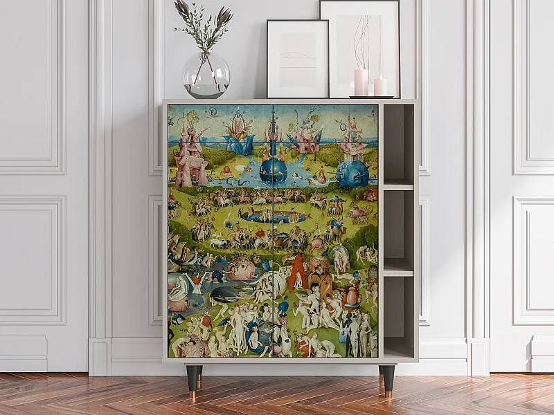 Kredens - 96х110х41 cm - BS6 - The Garden 2 by Bosch, Piaskowy