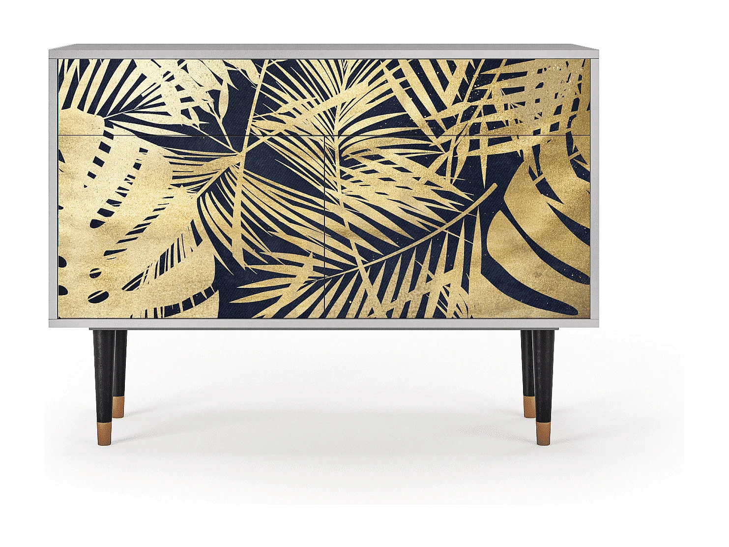 Credenza - 115x85x48 cm - BS4 - Jungle Vibes, Grigio
