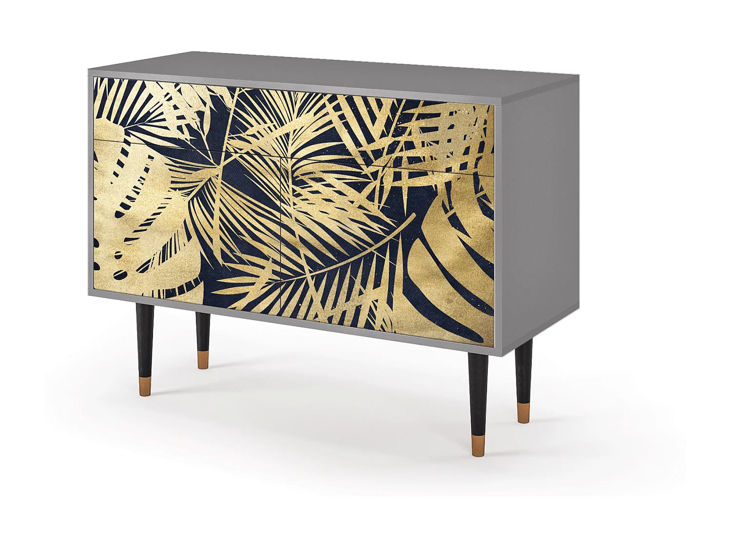 Credenza - 115x85x48 cm - BS4 - Jungle Vibes, Grigio