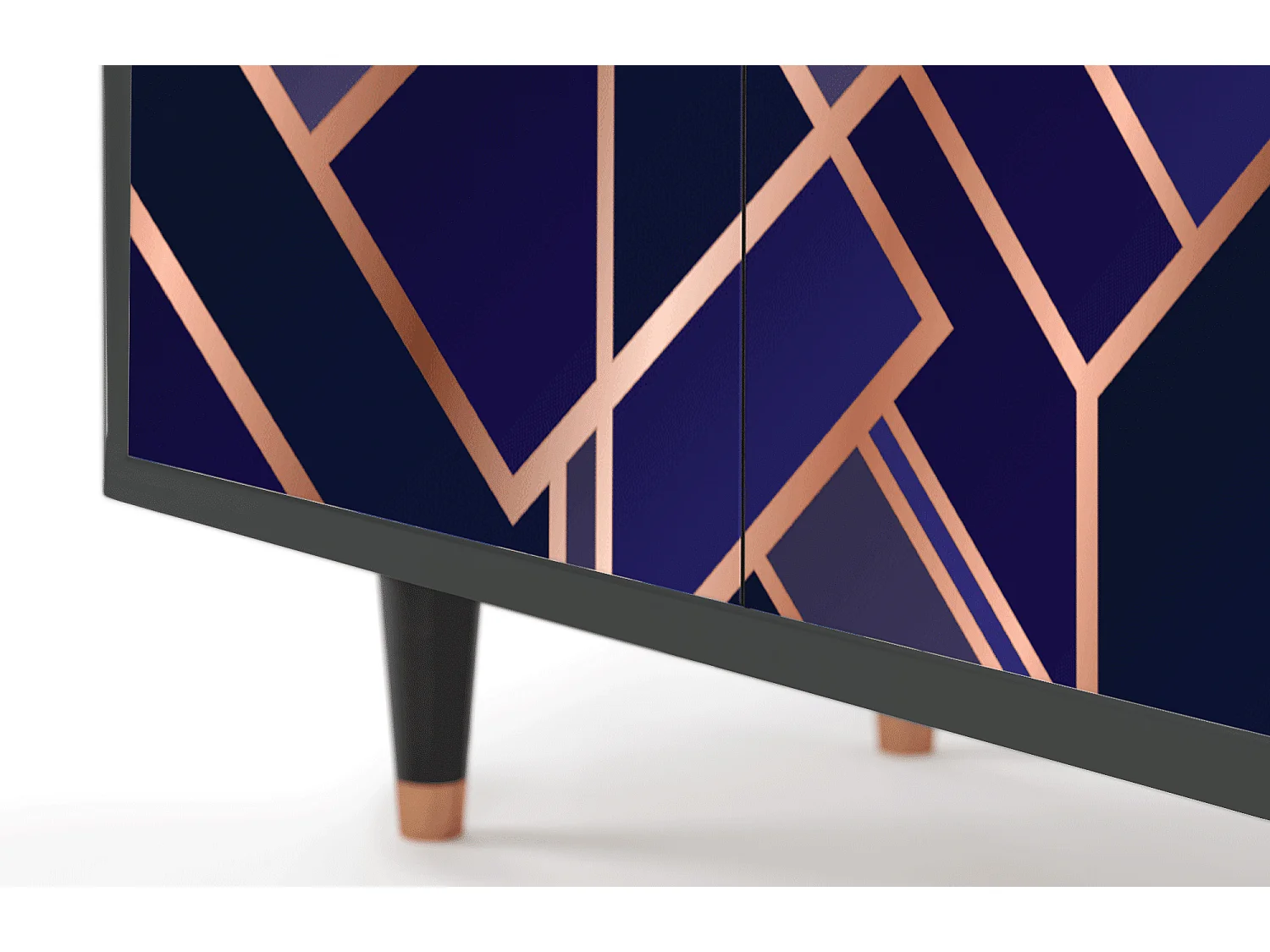 Dressoir - 94x96x48 cm - BS3 - Aquamarine Getsby, Antraciet