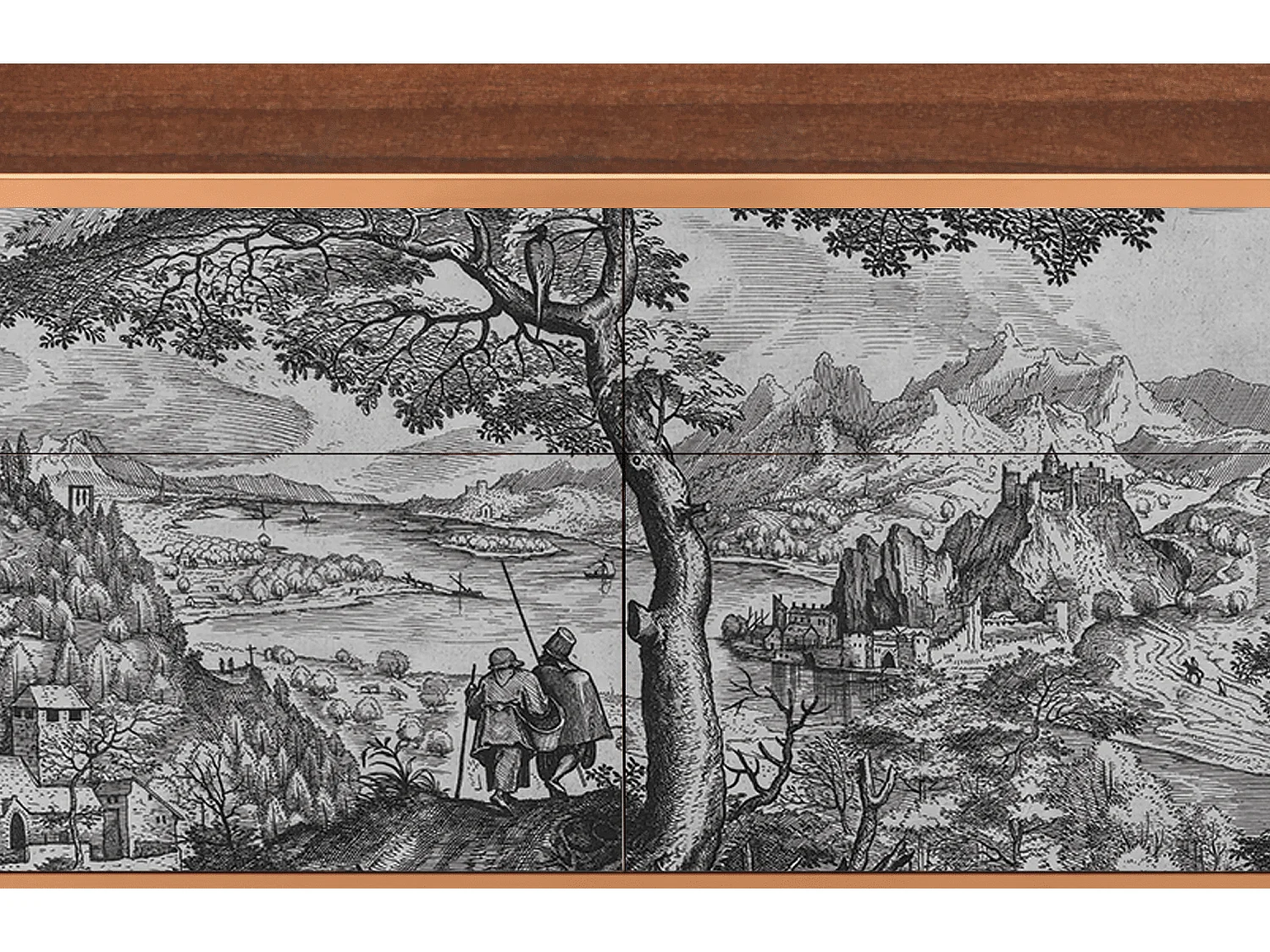 Dressoir - 115x85x48 cm - BS4 - Departure, Walnoot