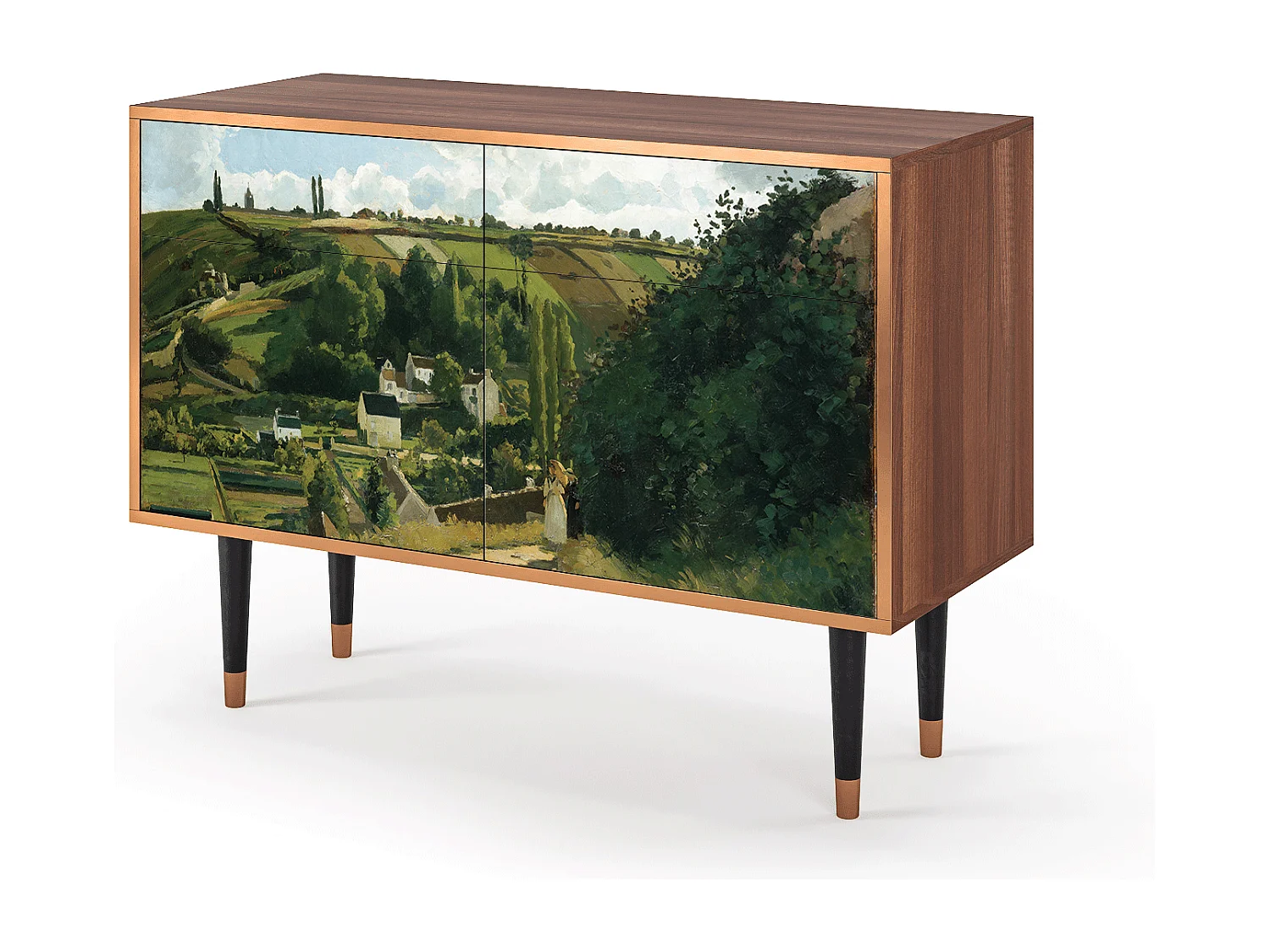 Buffet - 115x85x48 cm - BS4 - Jalais Hill by Pissarro, Noyer