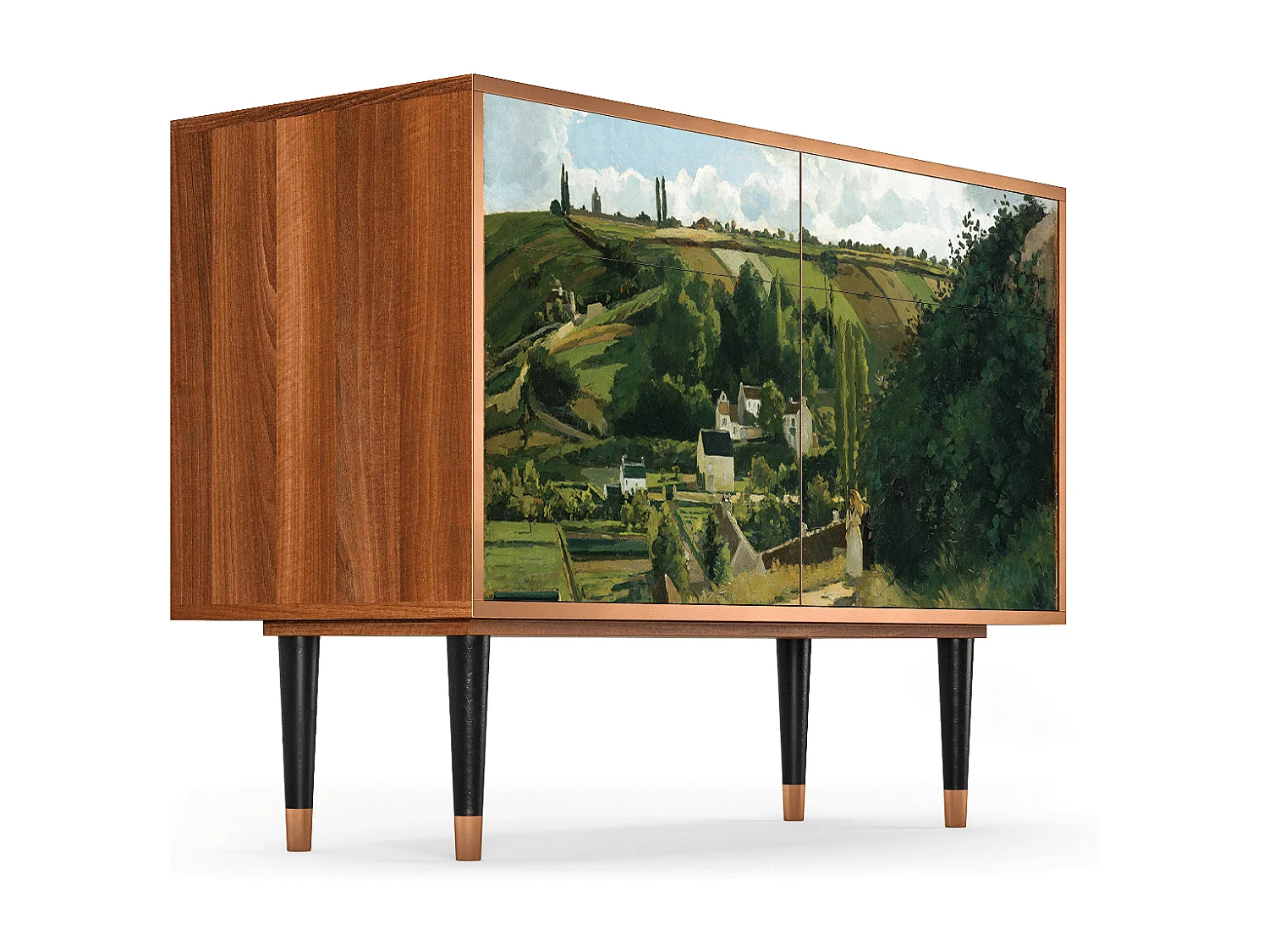 Buffet - 115x85x48 cm - BS4 - Jalais Hill by Pissarro, Noyer