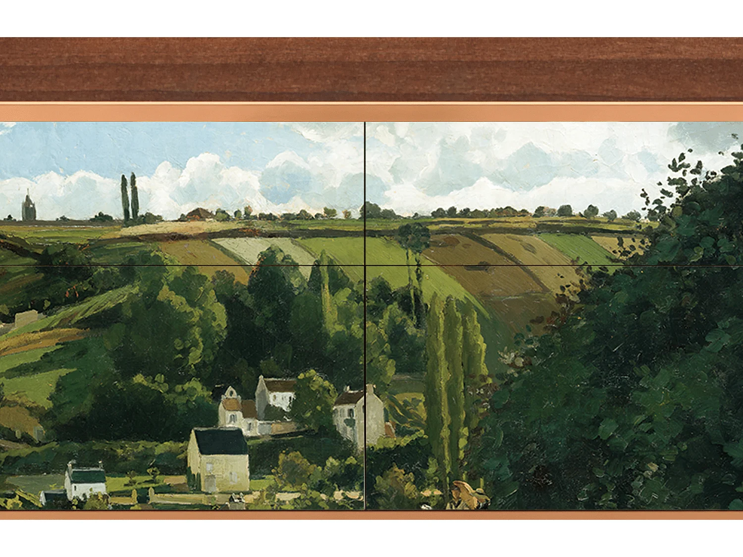 Buffet - 115x85x48 cm - BS4 - Jalais Hill by Pissarro, Noyer