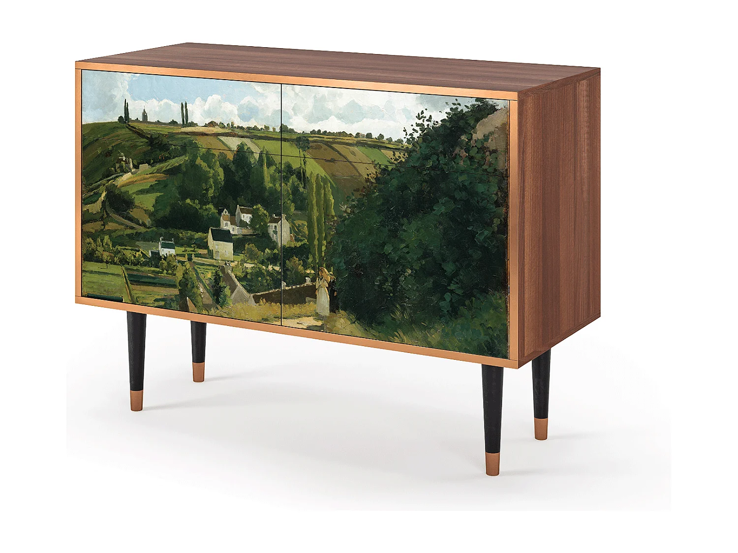 Buffet - 115x85x48 cm - BS4 - Jalais Hill by Pissarro, Noyer
