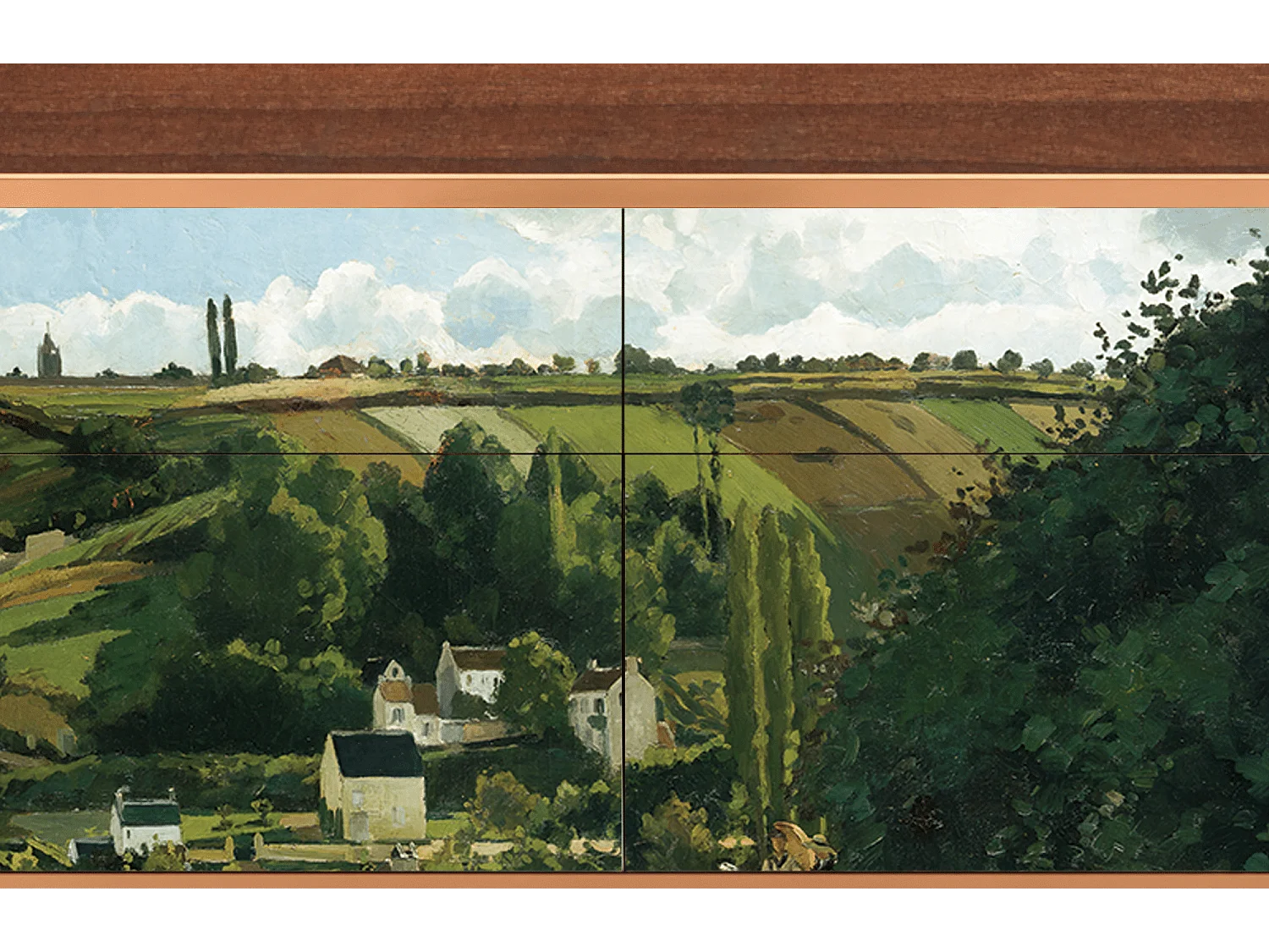 Buffet - 115x85x48 cm - BS4 - Jalais Hill by Pissarro, Noyer