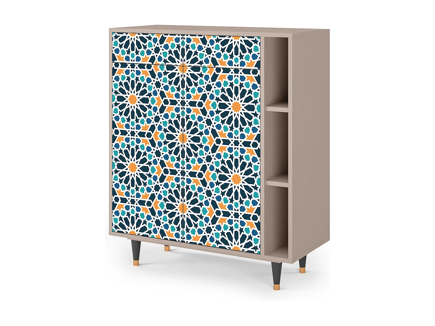 Buffet - 96х110х41 cm - BS6 - Kaleidoscope, Latte