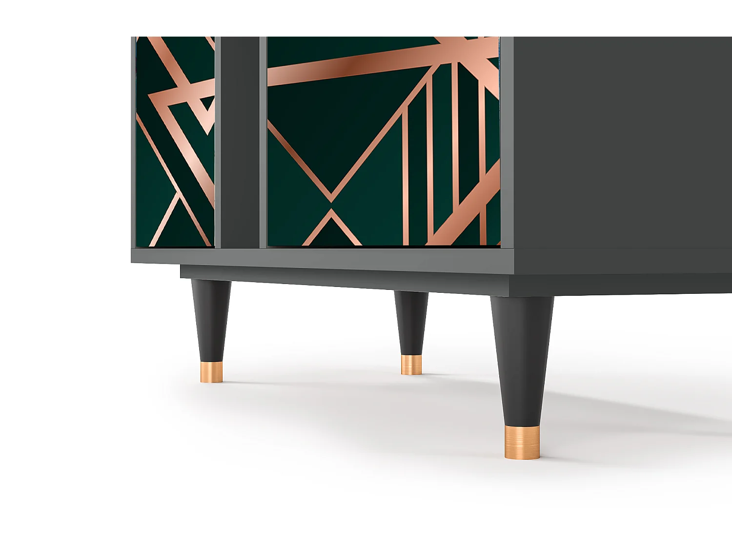 Buffet - 94х96х41 cm - BS5 - Emerald Gatsby, Anthracite