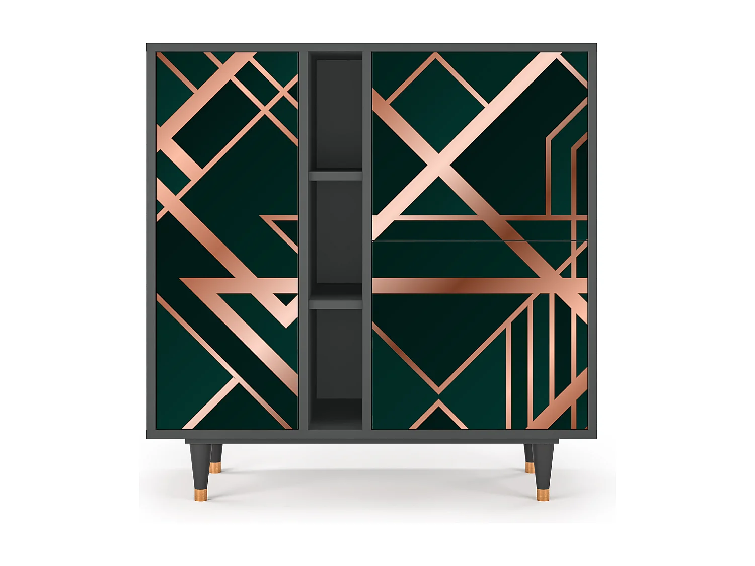 Credenza - 94х96х41 cm - BS5 - Emerald Gatsby, Antracite