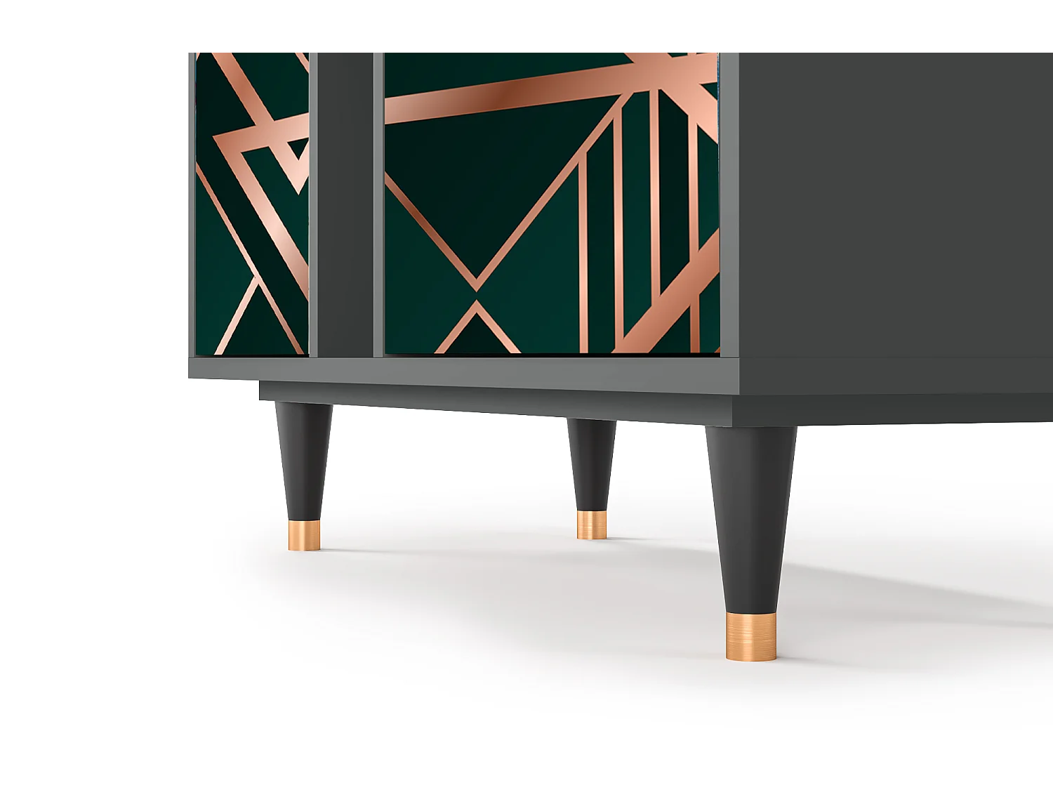 Credenza - 94х96х41 cm - BS5 - Emerald Gatsby, Antracite
