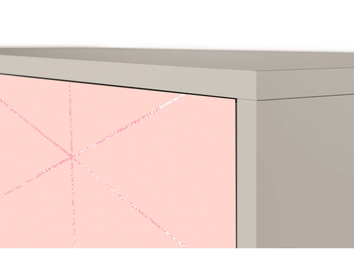 Aparador - 115х84х41 cm - S3 - Rose Quartz, Arena