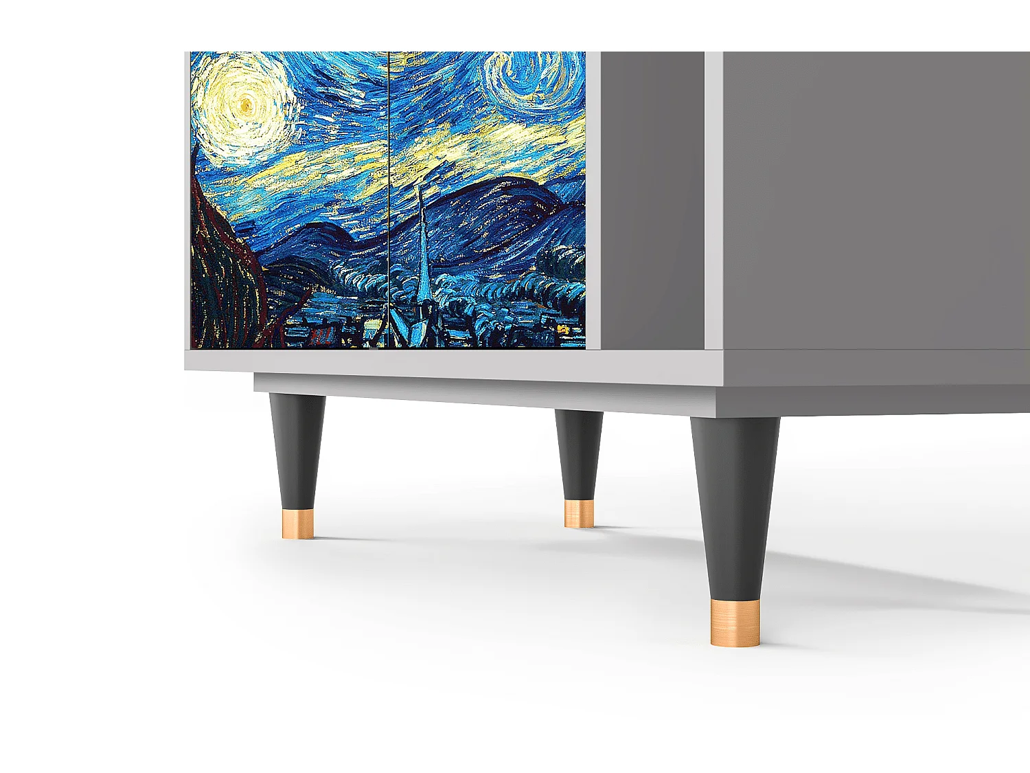 Credenza - 96х110х41 cm - BS6 - The Starry Night  , Grigio
