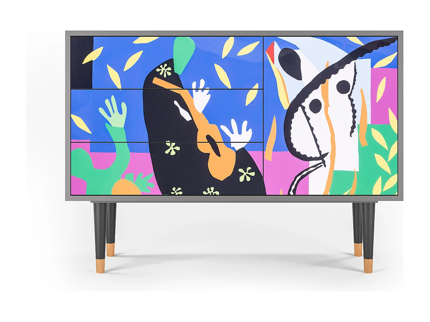 Dressoir - 115х84х41 cm - S3 - La Tristesse du Roi, Grijs