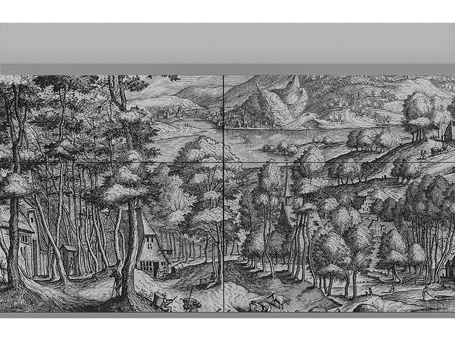 Buffet - 115x85x48 cm - BS4 - Milites Requiescentes, Gris