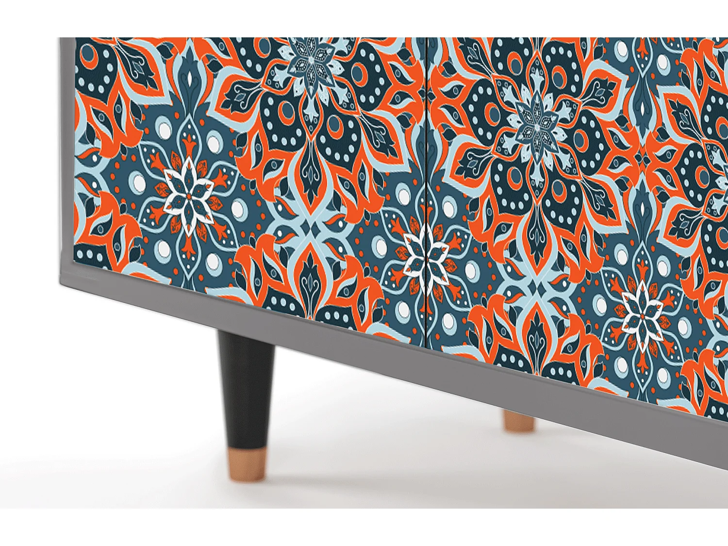 Aparador - 94x96x48 cm - BS3 - Fire Beetle, Cinza