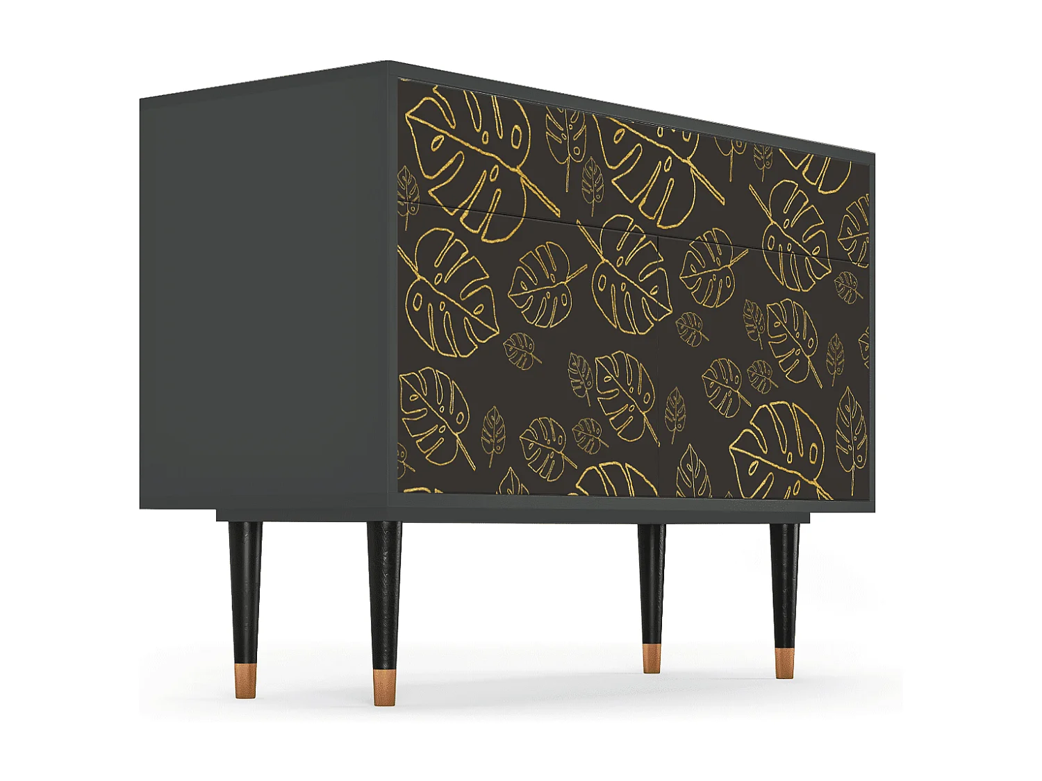 Credenza - 115x85x48 cm - BS4 - Fall Of The Leaves, Antracite