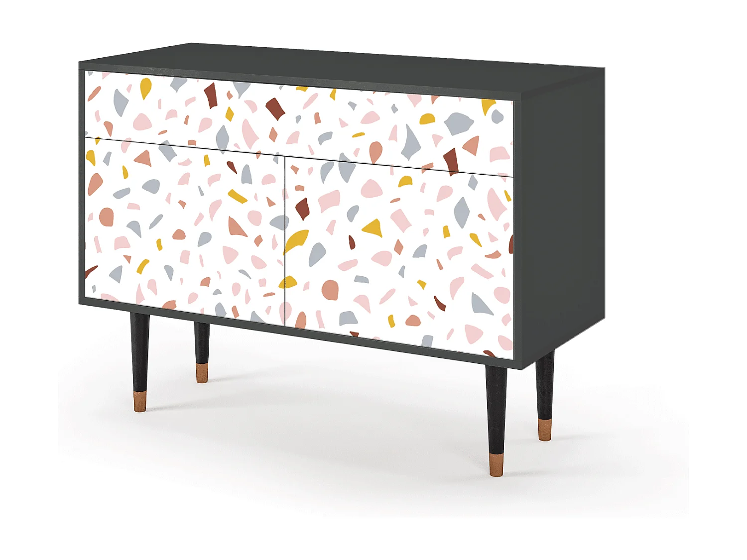 Buffet - 115x85x48 cm - BS4 - Marmelade Cheese, Anthracite