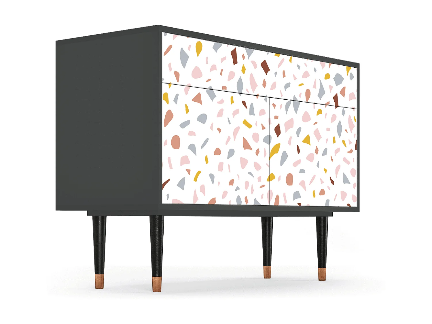 Buffet - 115x85x48 cm - BS4 - Marmelade Cheese, Anthracite