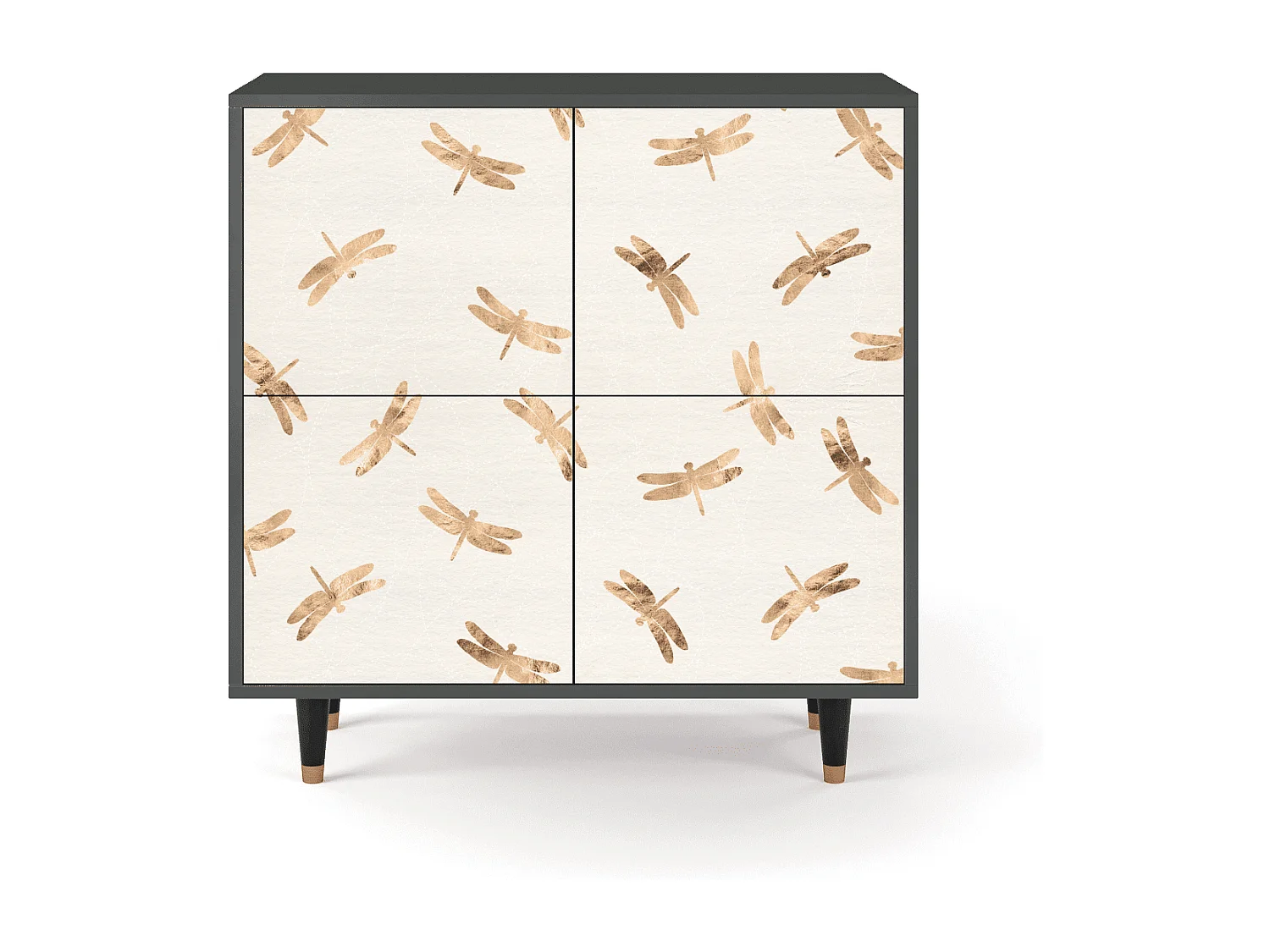 Credenza - 94x96x48 cm - BS3 - Nude Dragonflies, Antracite