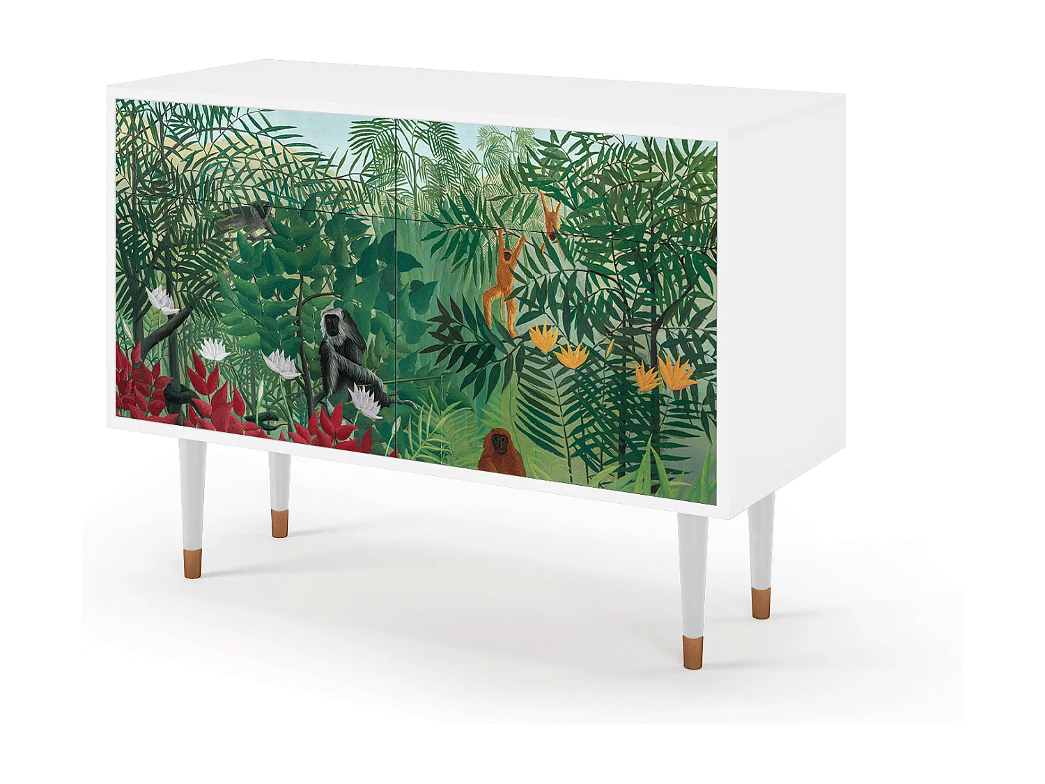 Aparador - 115x85x48 cm - BS4 - Jungles in Paris, Branco