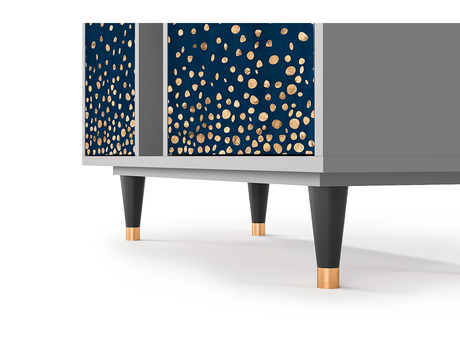 Kredens - 94х96х41 cm - BS5 - Night Skies, Szary